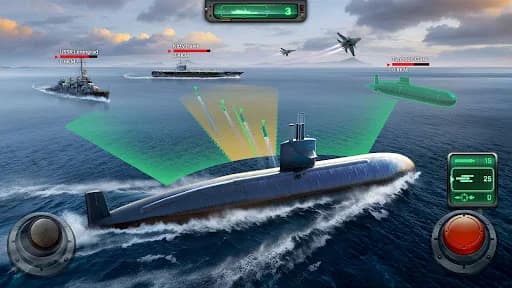 Sea War: Uboat Raid screenshot 2