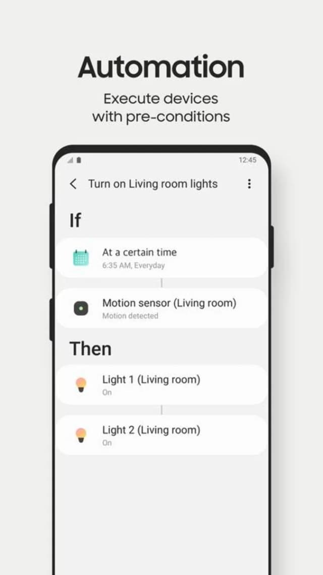 Samsung SmartThings screenshot 1