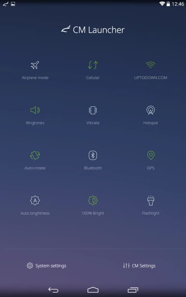 CM Launcher screenshot 1