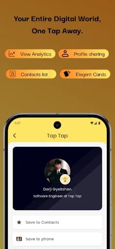 Tap Tap: Digital Business Card screenshot 1