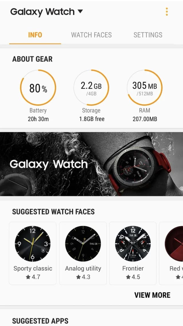 Galaxy Watch PlugIn screenshot 3