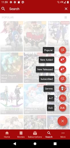Animo  Fanz - Anime Library screenshot 2