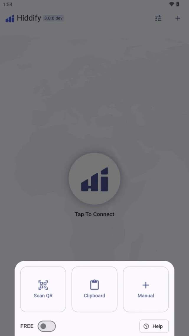 Hiddify screenshot 2