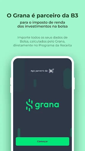 Grana - IR da bolsa automático screenshot 2