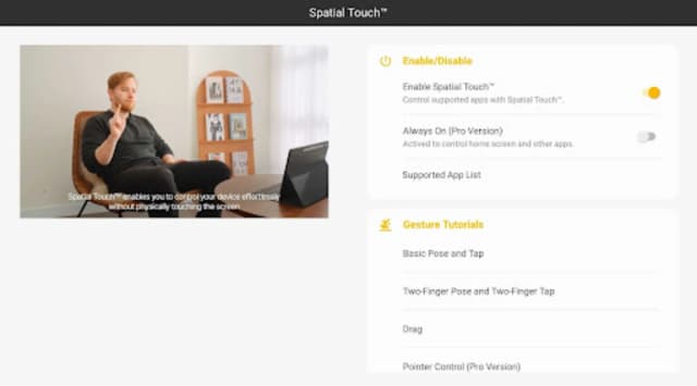 Spatial Touch™ screenshot 1