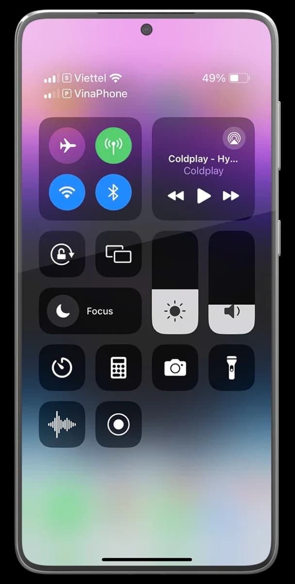 Control Center iOS 18 - Easy iOS Control Center screenshot 2