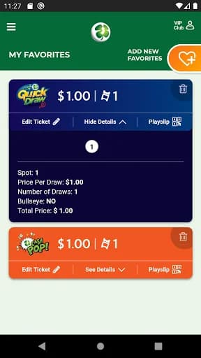 New Jersey Lottery screenshot 1