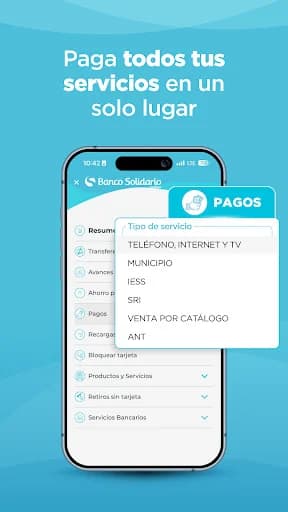 App Banco Solidario screenshot 6