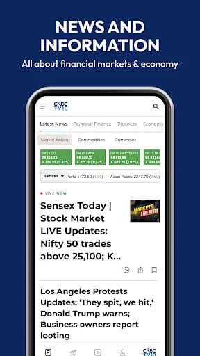 CNBC-TV18: Business News screenshot 2