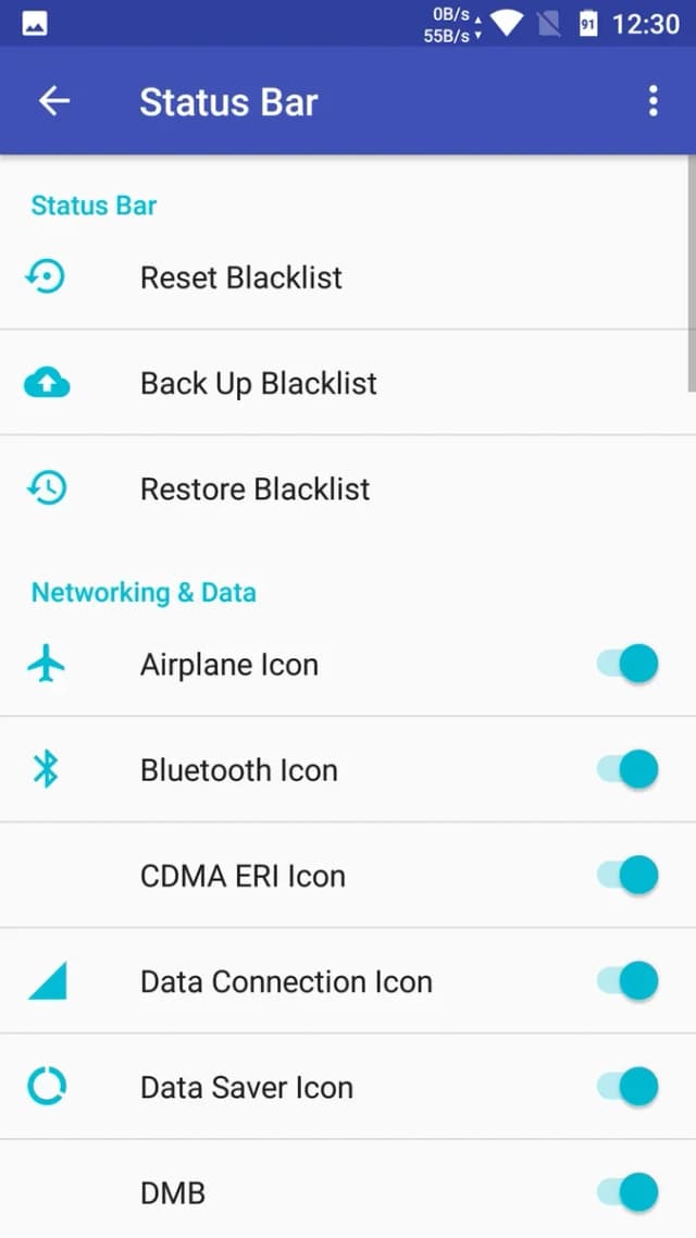 SystemUI Tuner screenshot 4