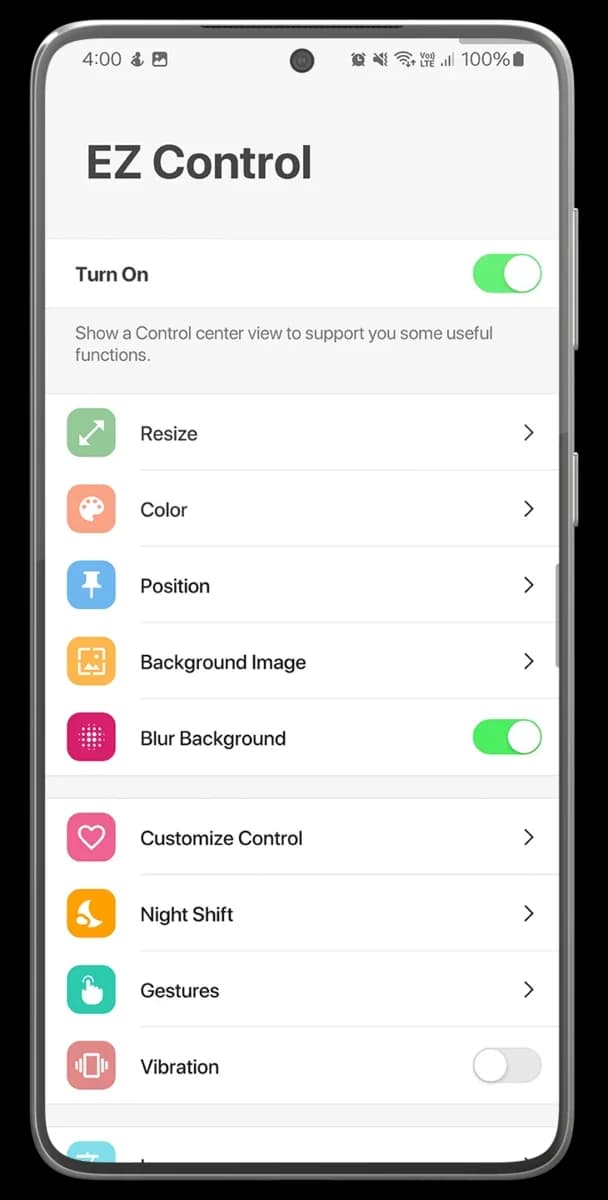 Control Center iOS 18 - Easy iOS Control Center screenshot 5