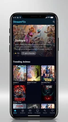 StreamFlix: TV, Movies, Anime screenshot 1
