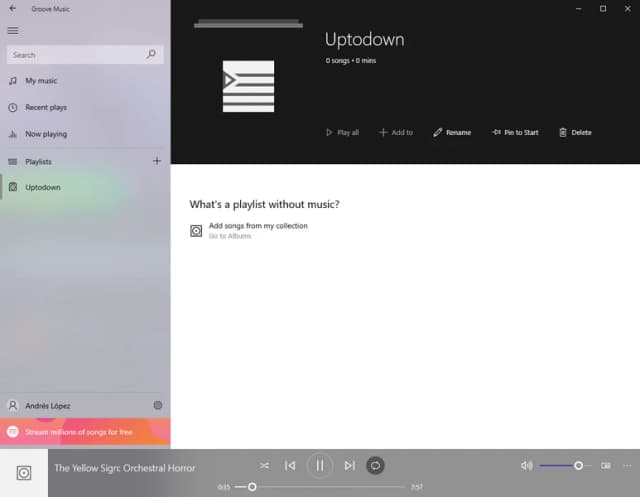 Windows Media Player screenshot 4