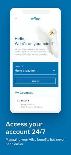 MyAflac screenshot 1