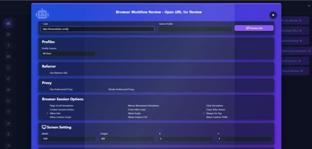 Social Browser screenshot 2