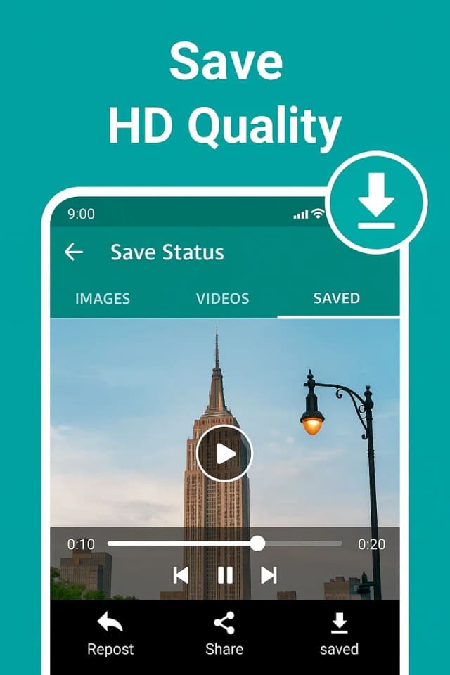 Status Saver - WA Downloader Pro screenshot 1