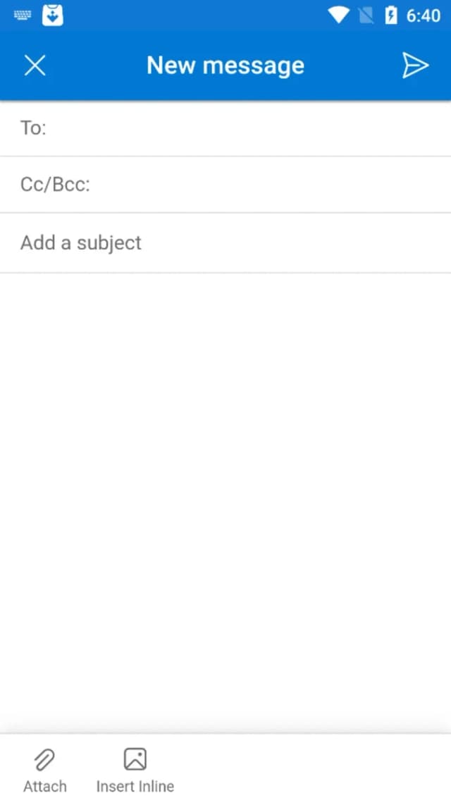 Microsoft Outlook Lite screenshot 4