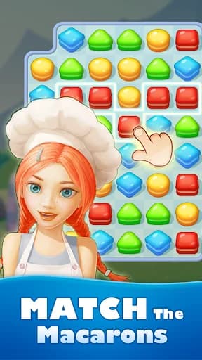Sweet Macaron : Match 3 screenshot 1