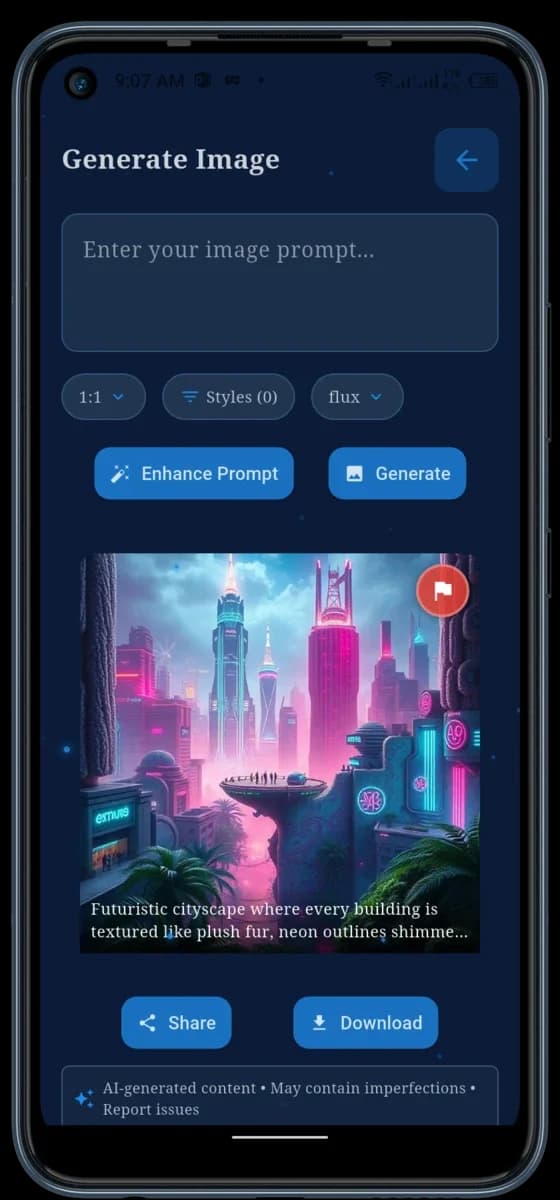 Imagly AI - Free AI Image Generator screenshot 4