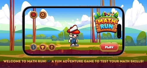 Math Run : Adventure Game screenshot 1