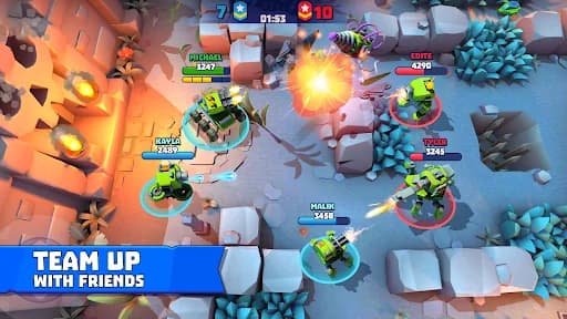 Tanks a Lot - 3v3 Battle Arena screenshot 3