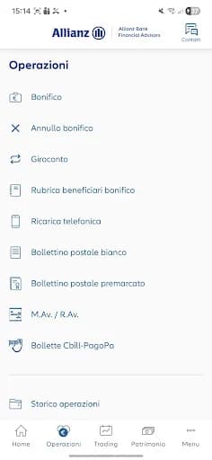 Allianz Bank screenshot 4