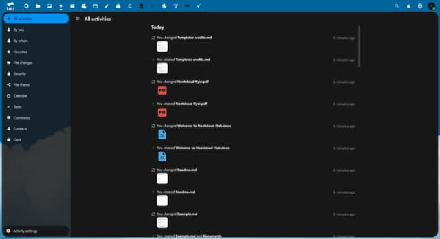 Nextcloud screenshot 6