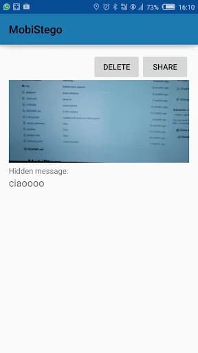 MobiStego screenshot 4