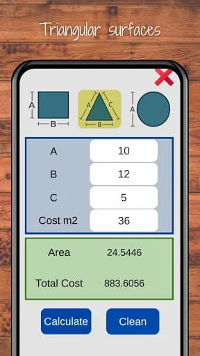 Area square yards Calculator screenshot 4