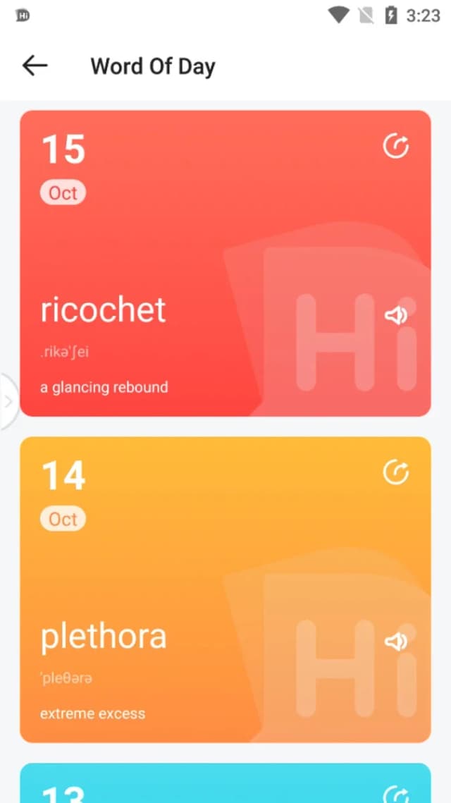 Hi Dictionary screenshot 5