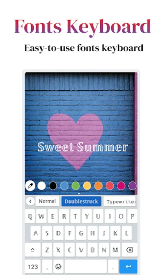 Fonts Aa - Keyboard Fonts Art screenshot 5