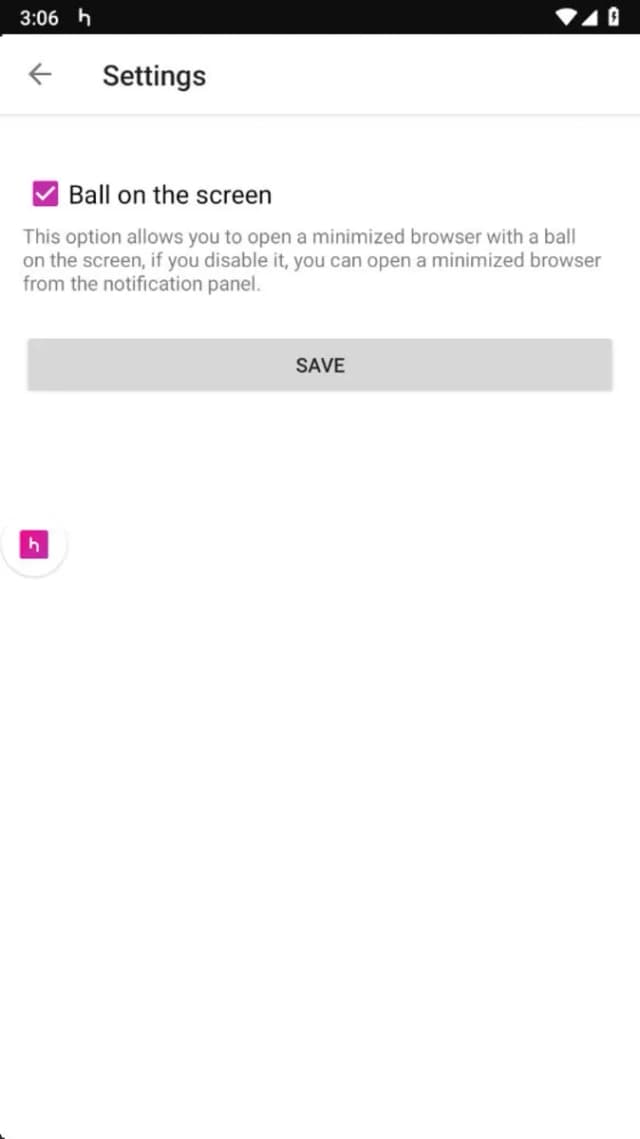 Hopa - Background Browser screenshot 5