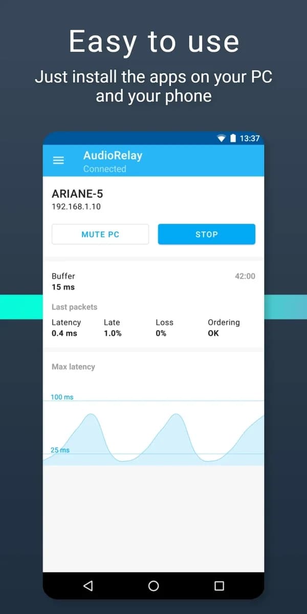AudioRelay screenshot 2