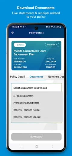 PNB MetLife : khUshi screenshot 5