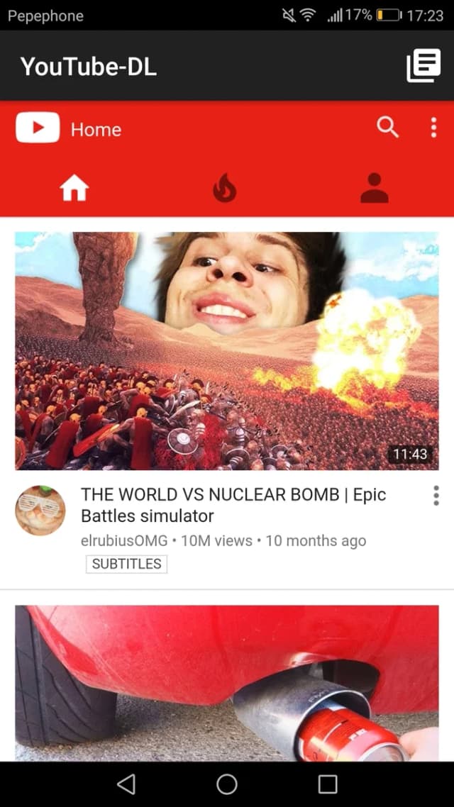 YouTube-DL screenshot 4