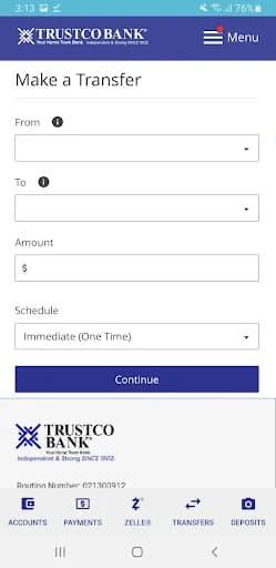 Trustco Bank screenshot 4