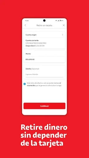 Scotiabank CR, Banca Móvil screenshot 3