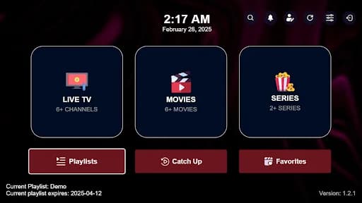 IPTV Extreme Lite screenshot 1