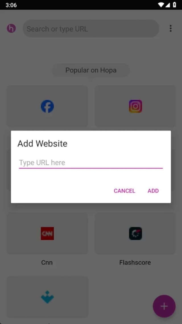Hopa - Background Browser screenshot 3
