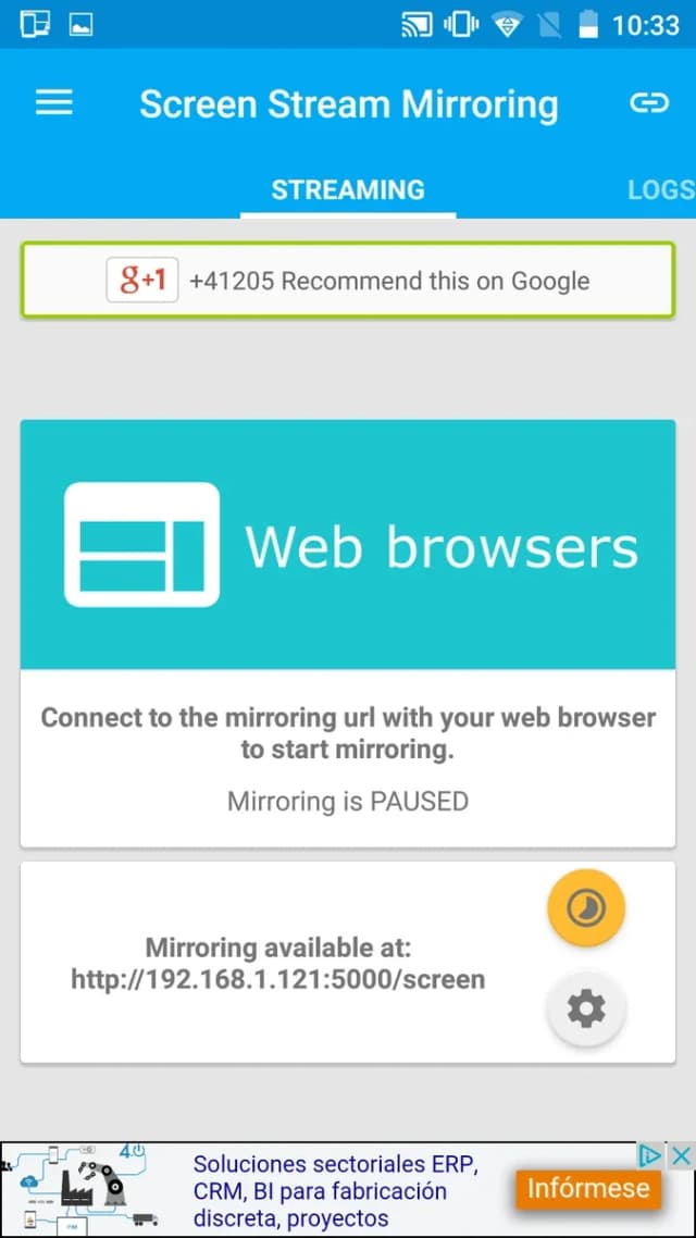 Screen Stream Mirroring screenshot 3