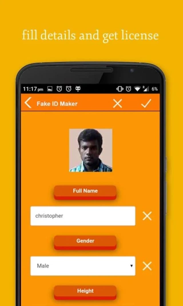 Fake IdMaker screenshot 2