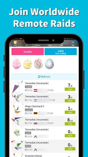 GO Raids - Pokémon GO Tools screenshot 1