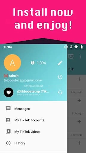 TikBooster - Followers & Likes screenshot 3