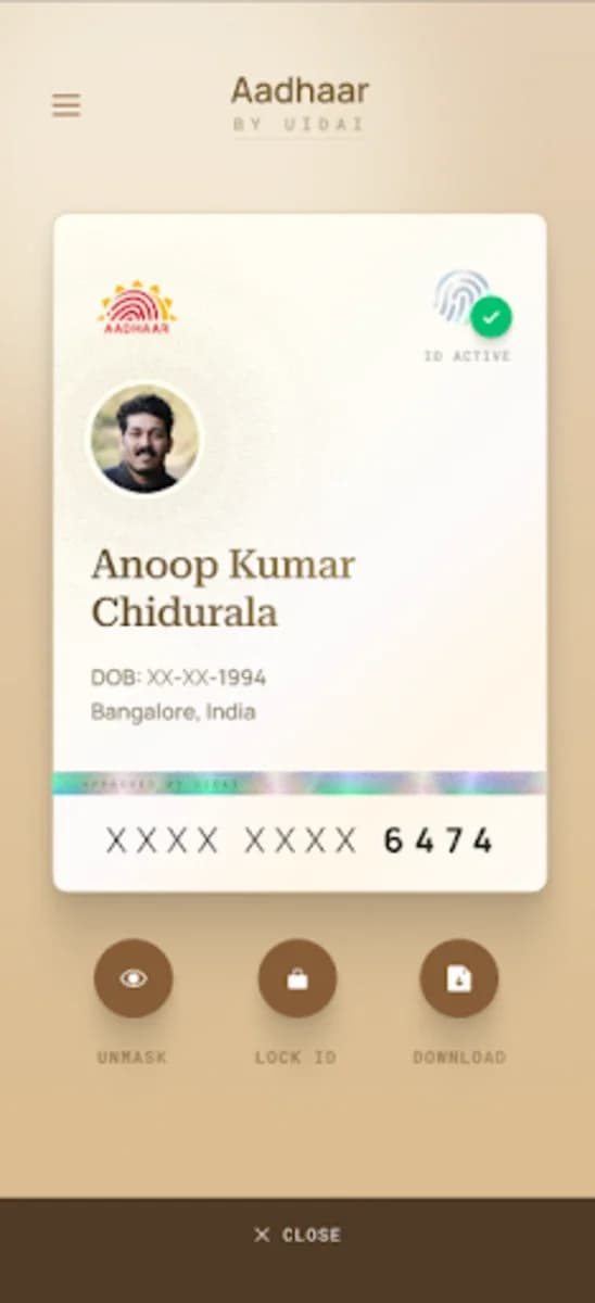 Aadhaar screenshot 6