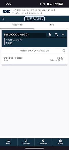 INSBANK - Mobile Banking screenshot 2