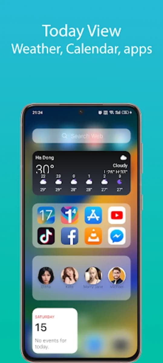 iOS 17 Launcher - Phone 15 Pro screenshot 4