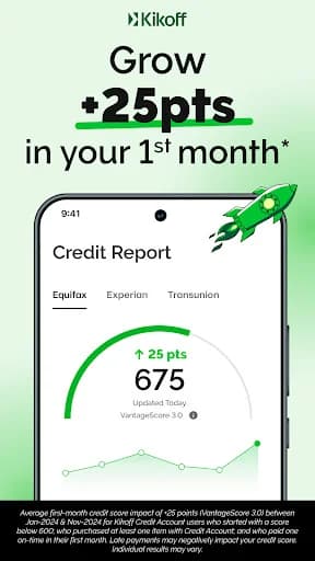 Kikoff - Build Credit Quickly screenshot 1