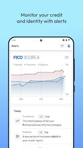 myFICO - Credit Score Tracking screenshot 2