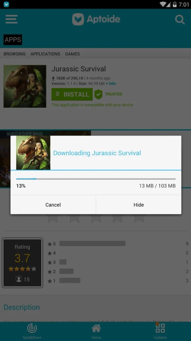 Aptoide Lite screenshot 6