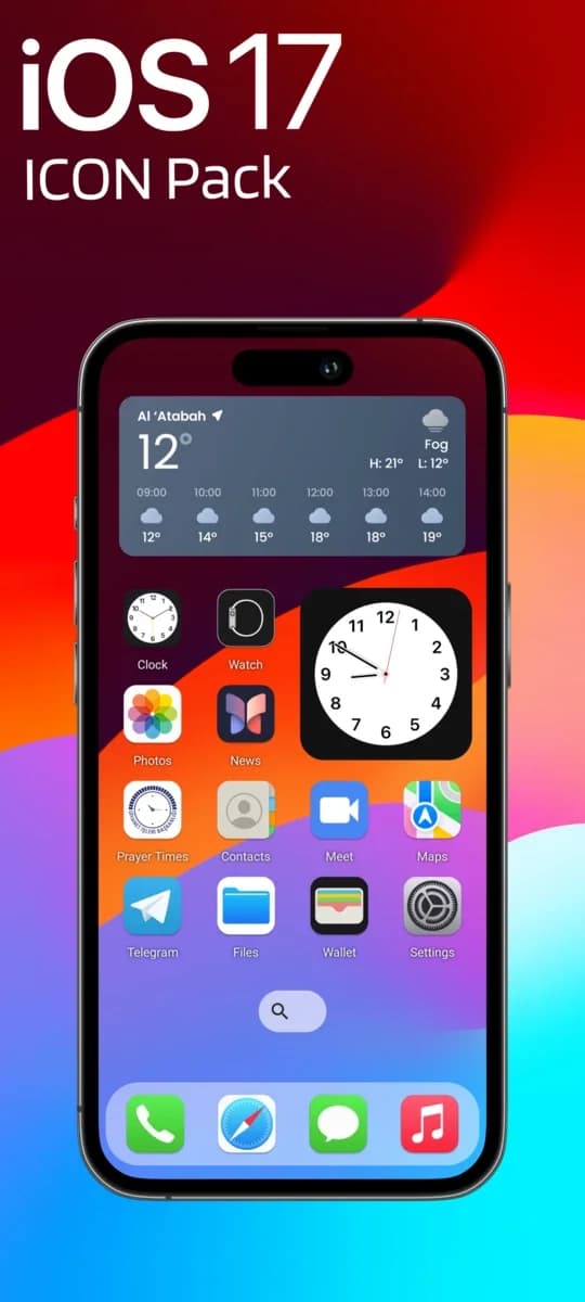 iOS 17 Icon pack screenshot 4